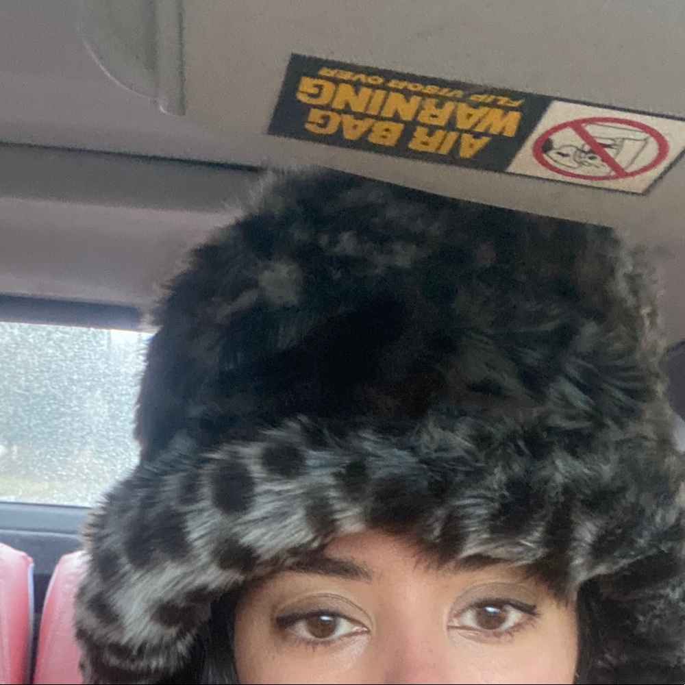 Leopard hat